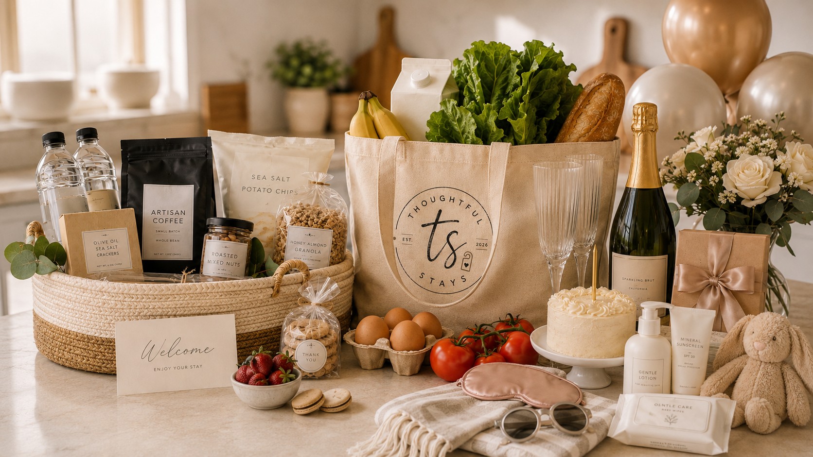 Welcome basket service