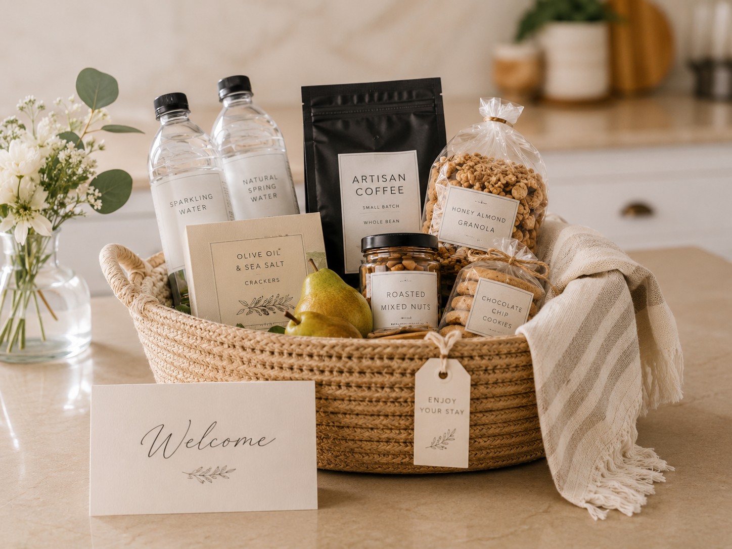 Welcome basket